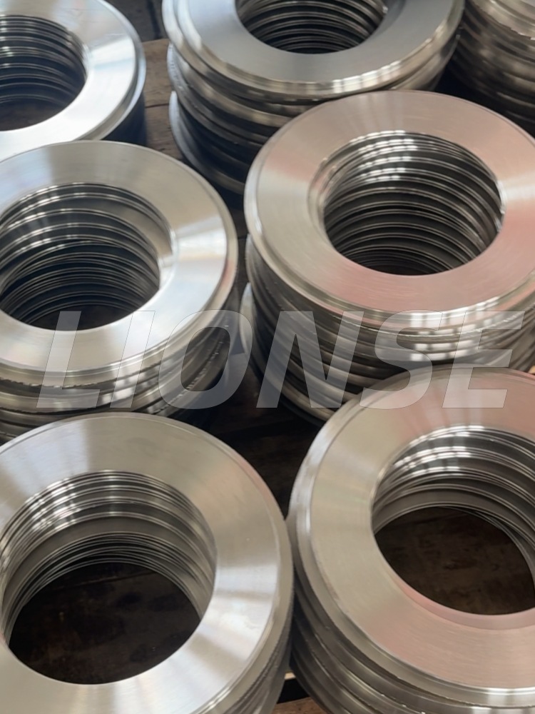 CNC-gefräste Flachdichtung aus massivem Edelstahl