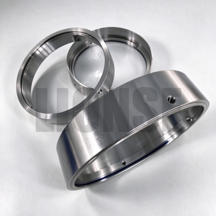Kundenspezifische Präzisions-CNC-gefräste Metallringe